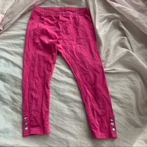 Girls Pink leggings